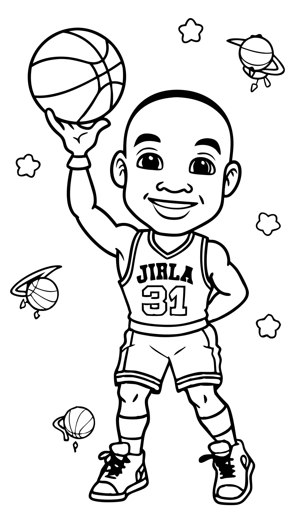 michael jordan coloring pages